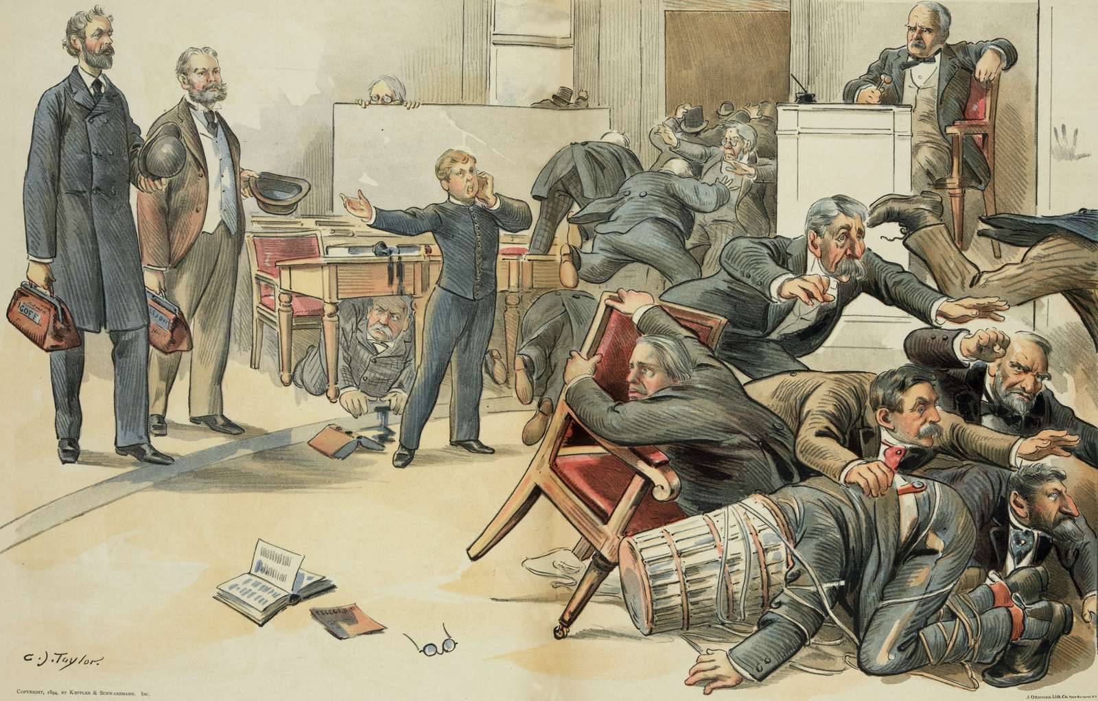 Taylor CJ -1894- Terror of Thick-Skinned Senators online puzzle