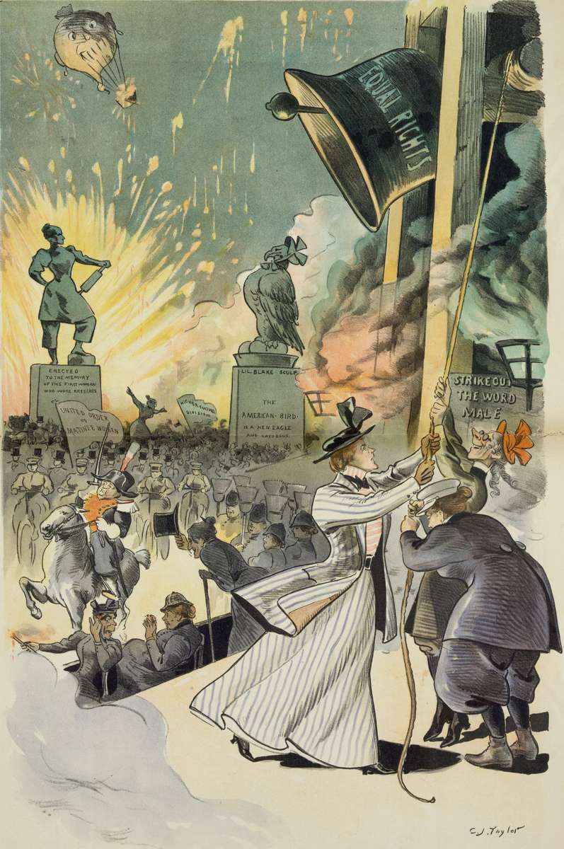 Taylor CJ - 1894 - 'Independence Day' of the future jigsaw puzzle online