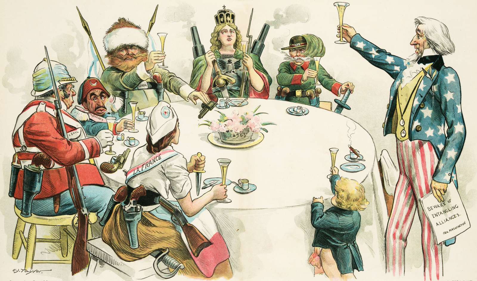 Taylor CJ - 1896 - The Nations Feast online puzzle