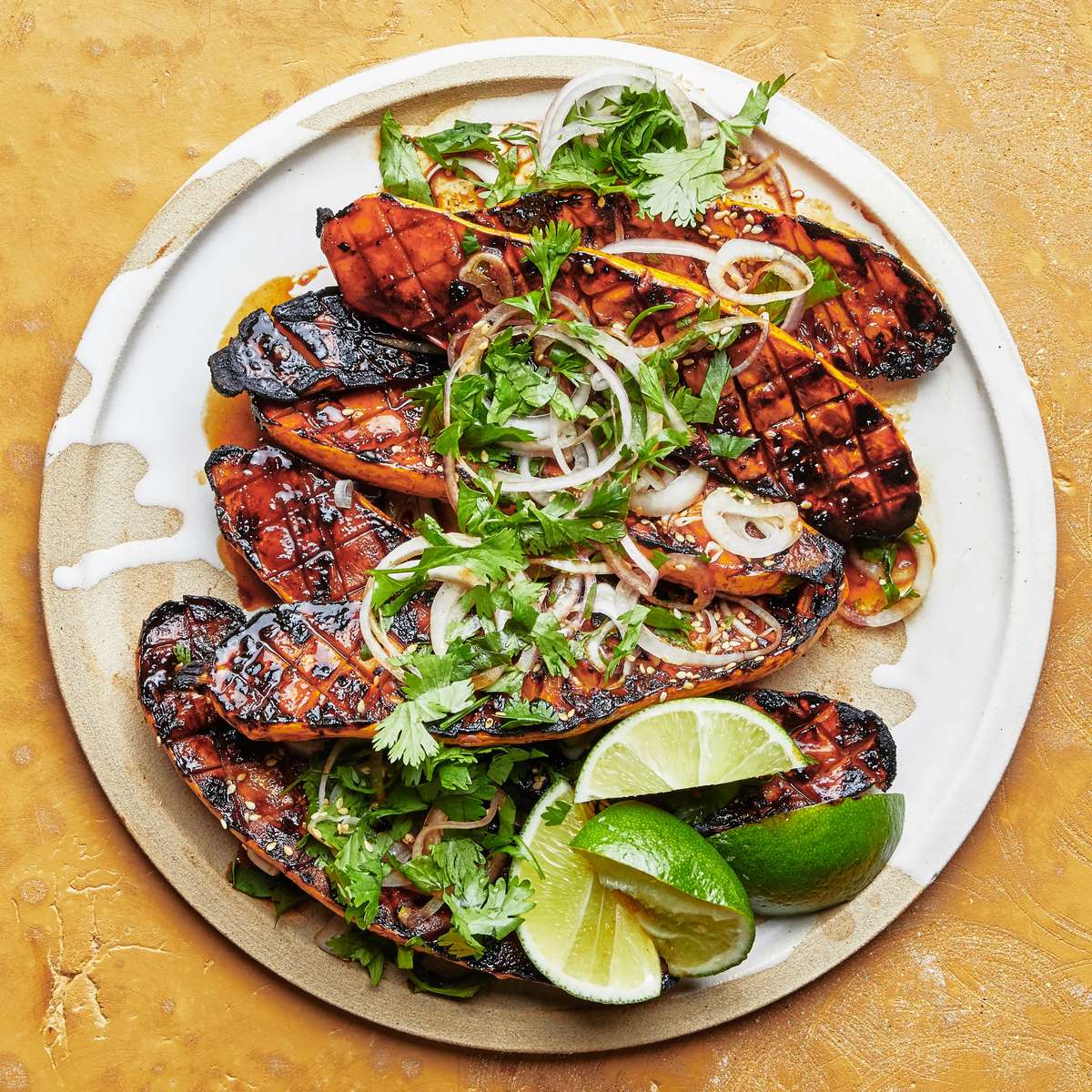 Zucca alla griglia dolce e piccante puzzle online