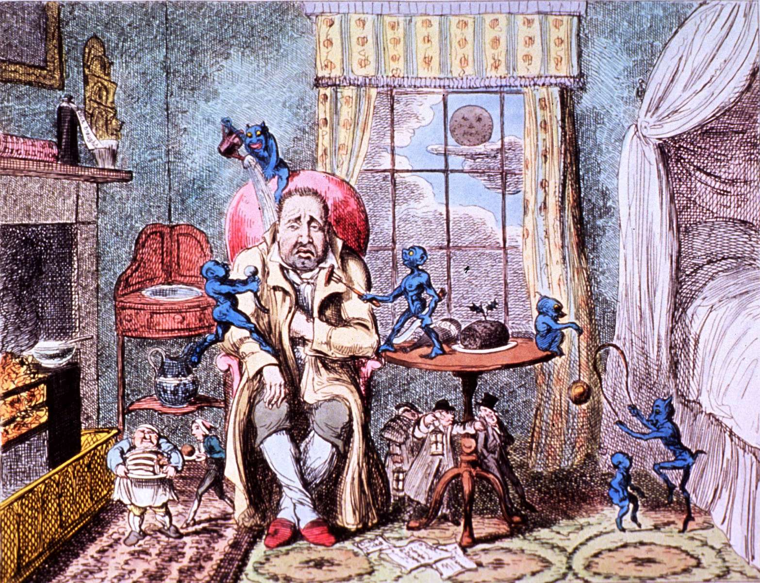 Cruikshank, G -1835- Indigestion online puzzle