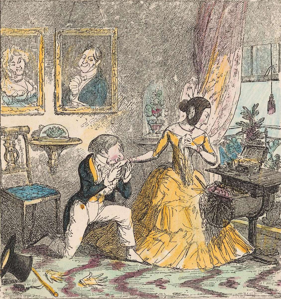 Cruikshank, G-o. Dat. - Mr. Lambkin-2 jigsaw puzzle online