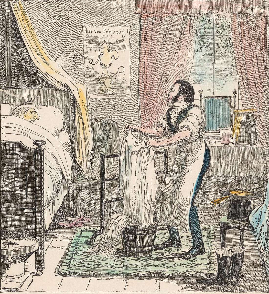 Cruikshank, G-o. Date - Mr. Lambkin-6 jigsaw puzzle online