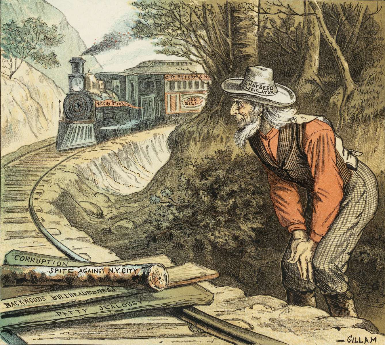 Gillam B -1885-05-13- L'eterna causa degli incidenti puzzle online