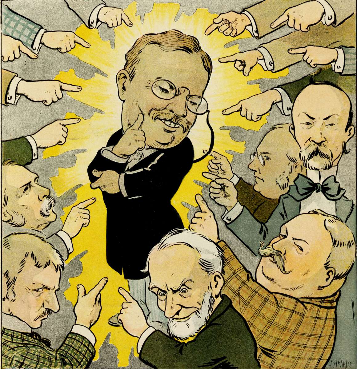 Glackens LM -1906-09-05- Och, jesteśmy dumni puzzle online