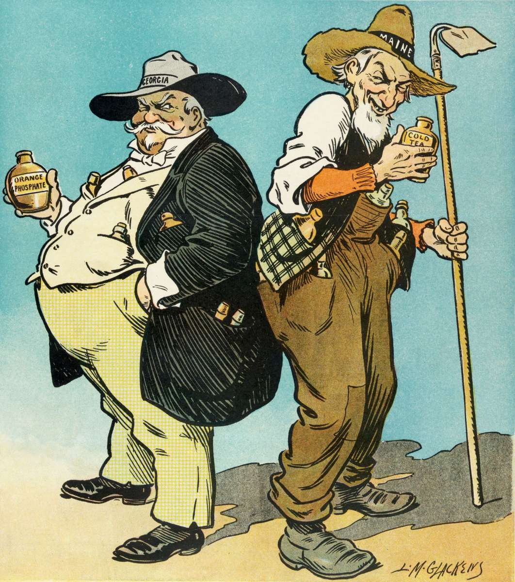 Glackens LM -1907-08-28- Sì, il proibizionismo puzzle online