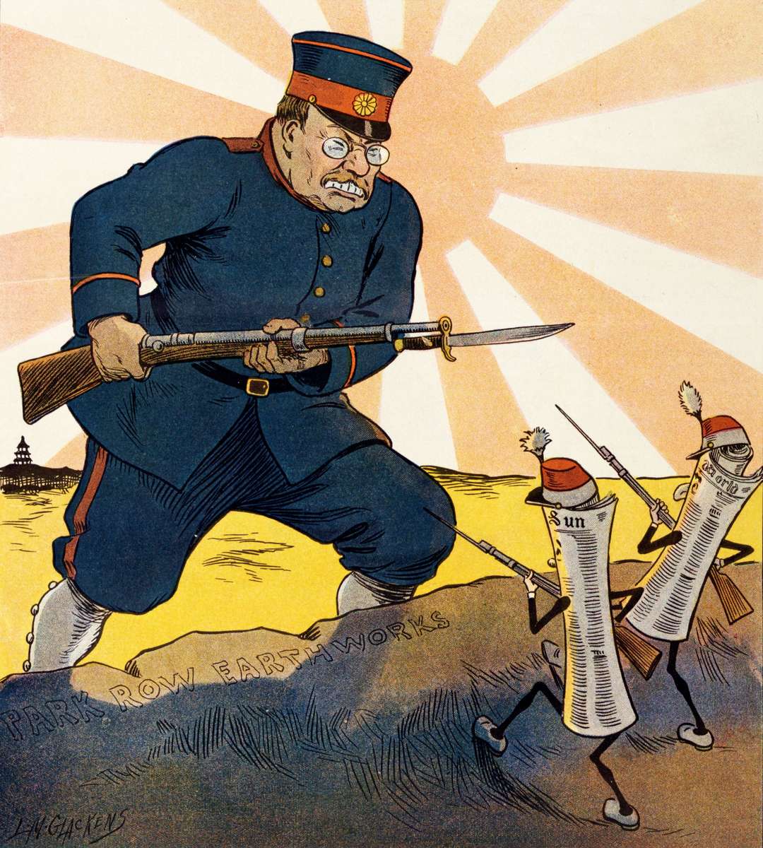 Glackens LM -1907-10-23- Parole senza peso puzzle online