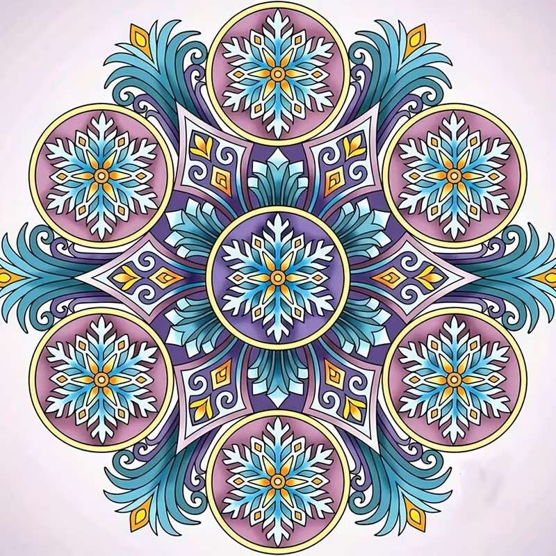 intricato mandala puzzle online