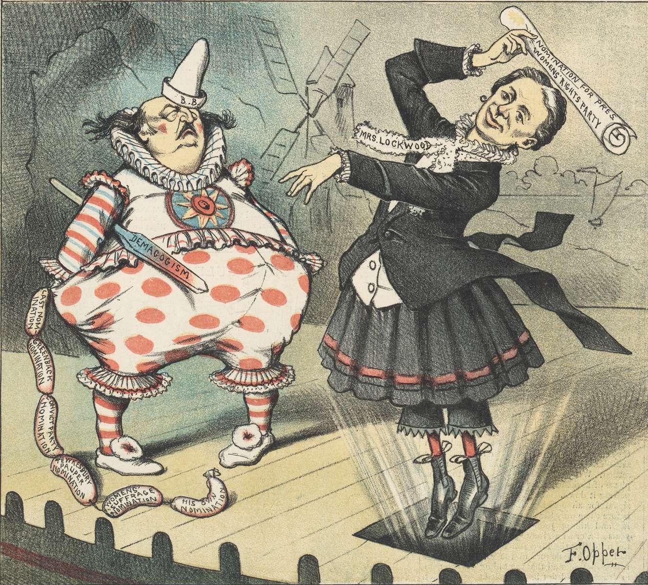 Burr Opper -17-09-1884- En verder met de show online puzzel