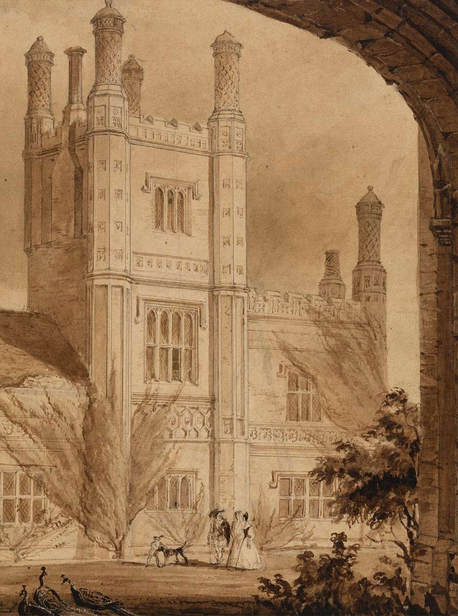 Nash, J Tower, Manor House, East Barsham, Norfolk online puzzle