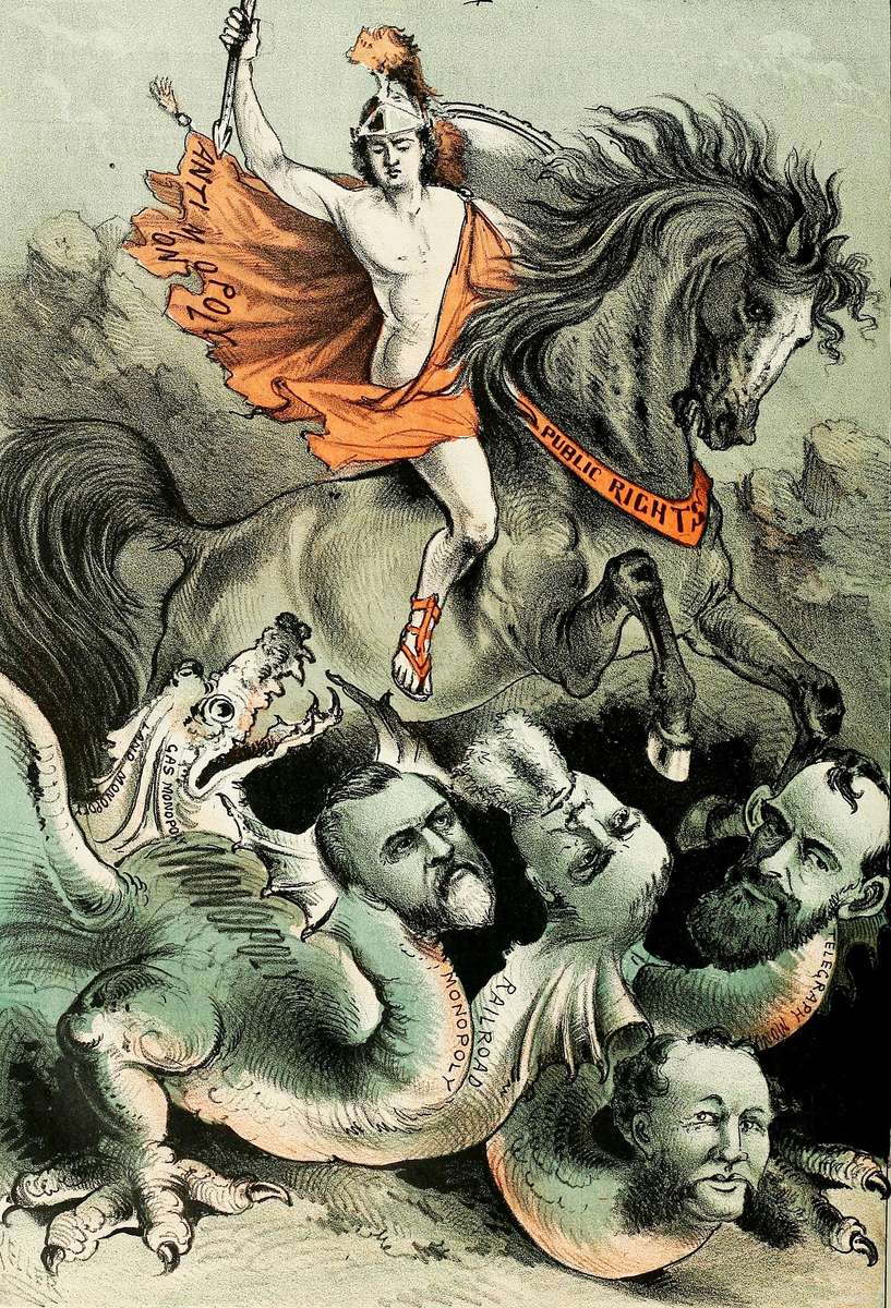 Keller, G -1881- Le Saint-Georges moderne puzzle en ligne