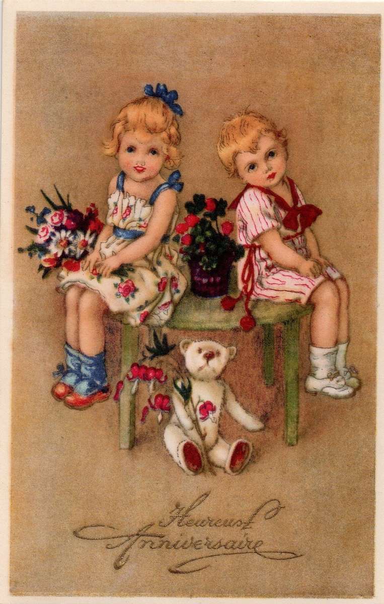 KINDER AUS DER VIKTORIANISCHEN ÄRA Online-Puzzle