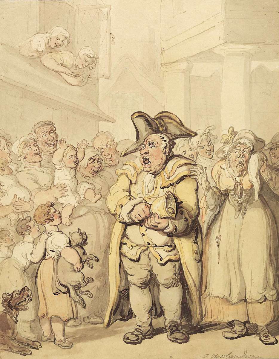 Rowlandson T - Un banditore puzzle online
