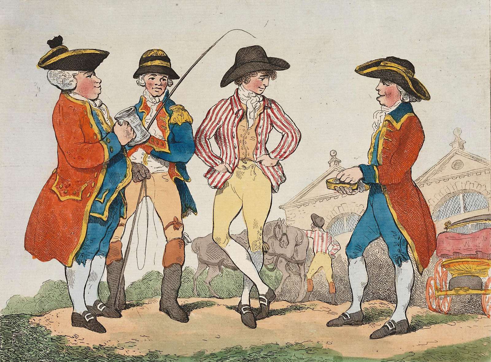 Rowlandson T -1781- Fratelli della frusta puzzle online