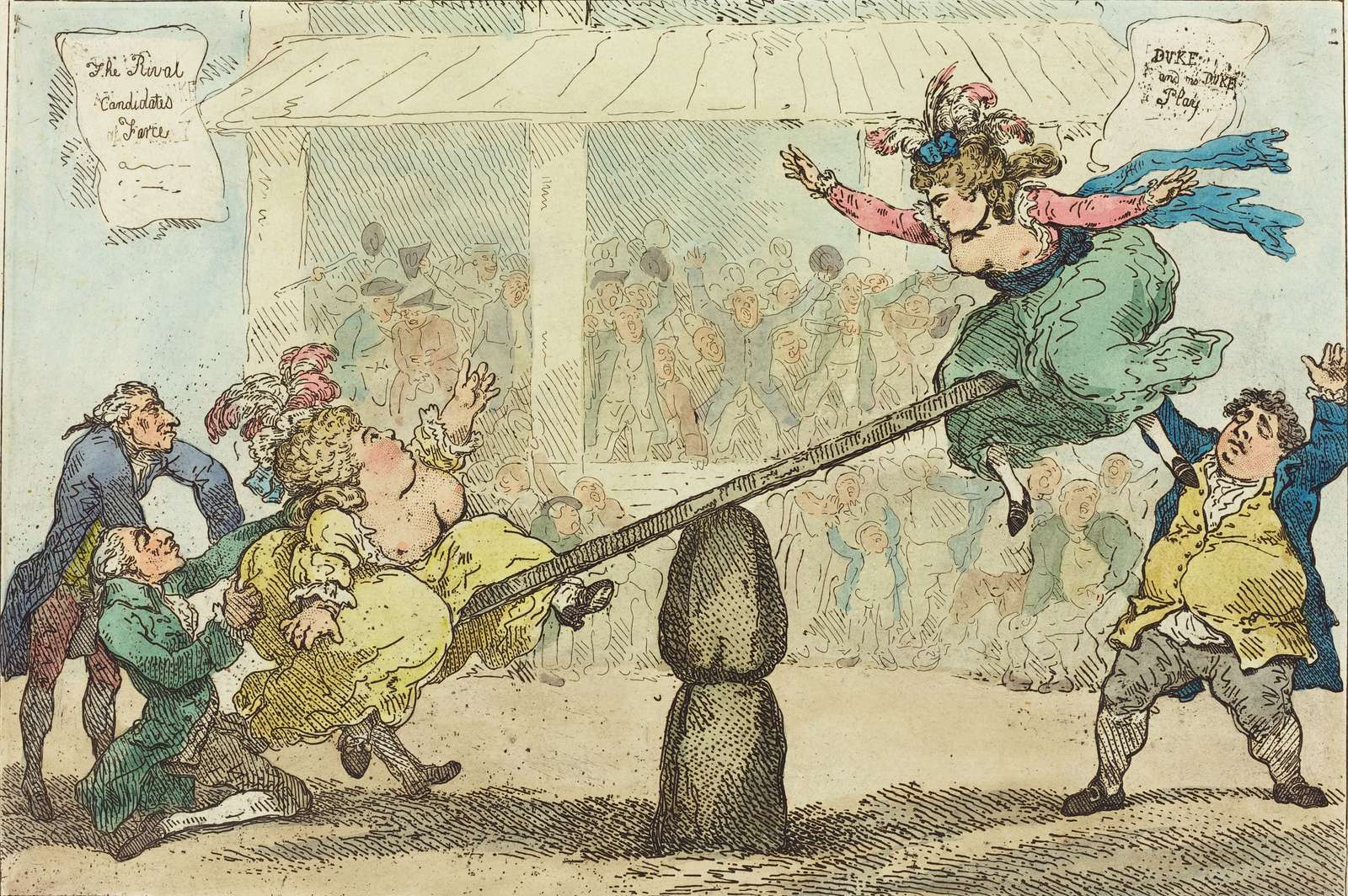 Rowlandson T -1784- La scelta puzzle online