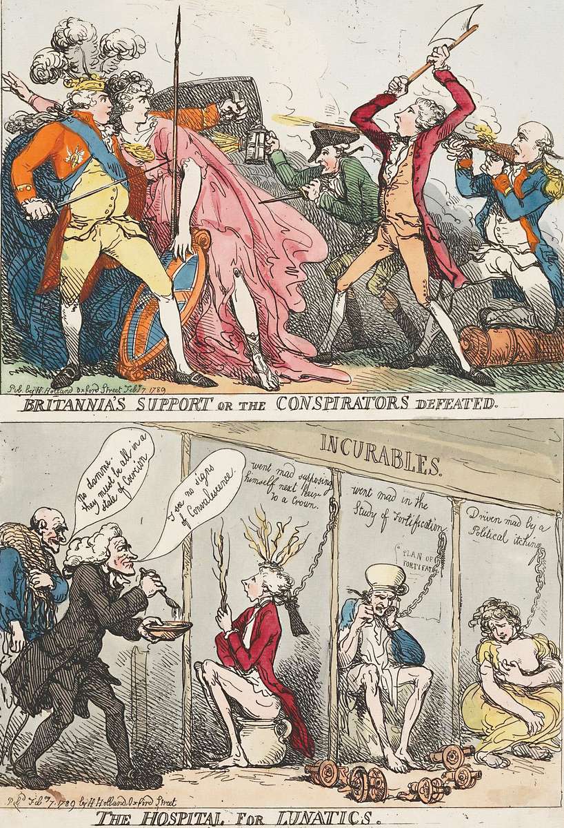 Rowlandson T -1789- Conspirators - Psychiatry jigsaw puzzle online