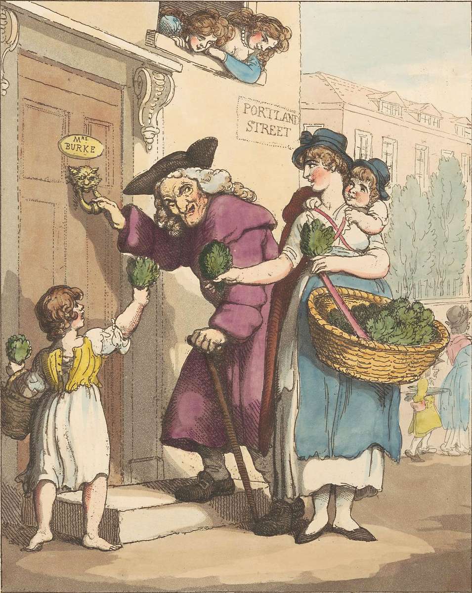 Rowlandson T -1799- London's Cries-5 jigsaw puzzle online