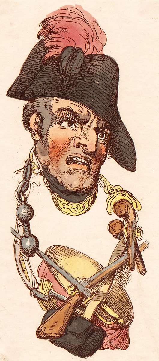 Rowlandson T -1800- teste, Battleorum puzzle online