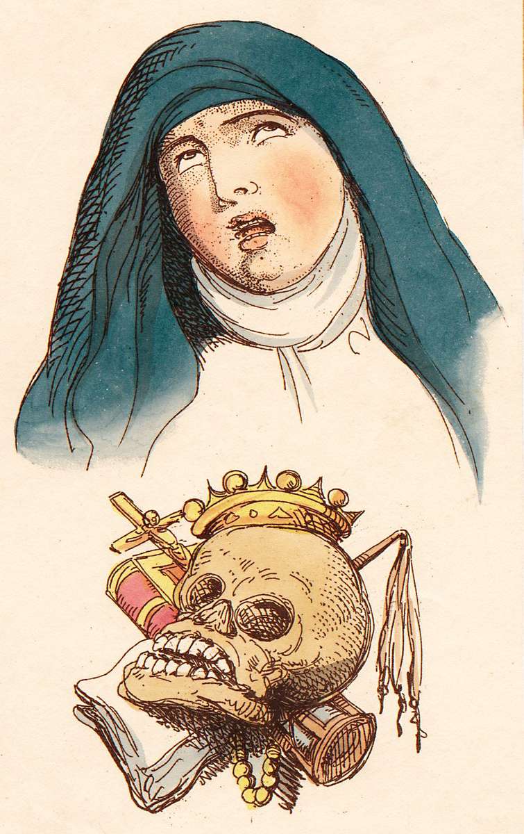 Rowlandson T -1800- teste, Nunina puzzle online