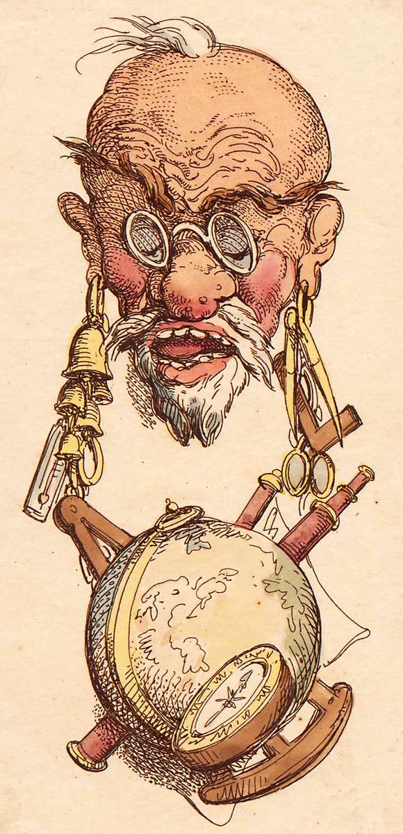 Rowlandson T -1800- Teste, Philosophorum puzzle online