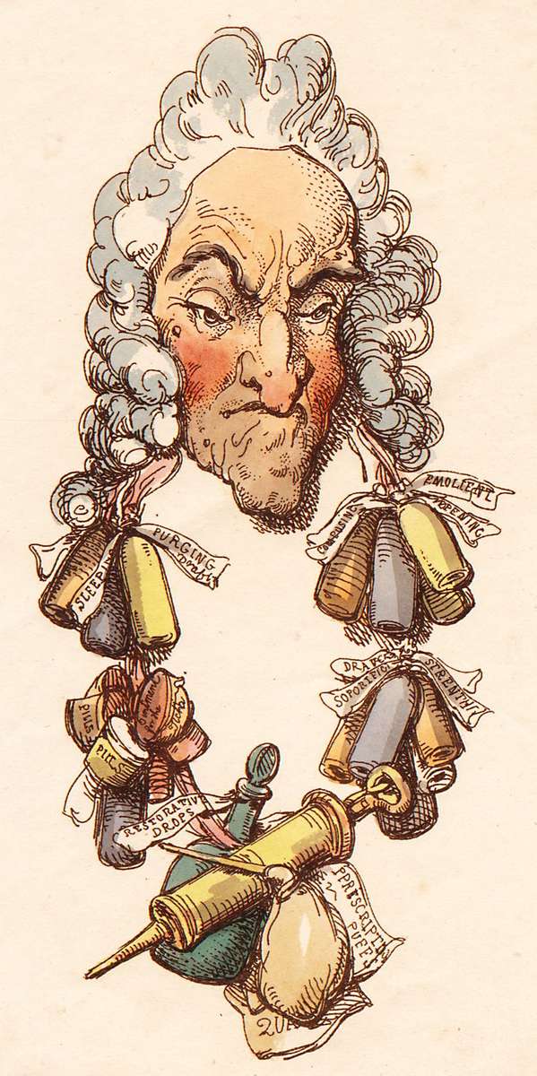 Rowlandson T -1800- teste, Physicorum puzzle online