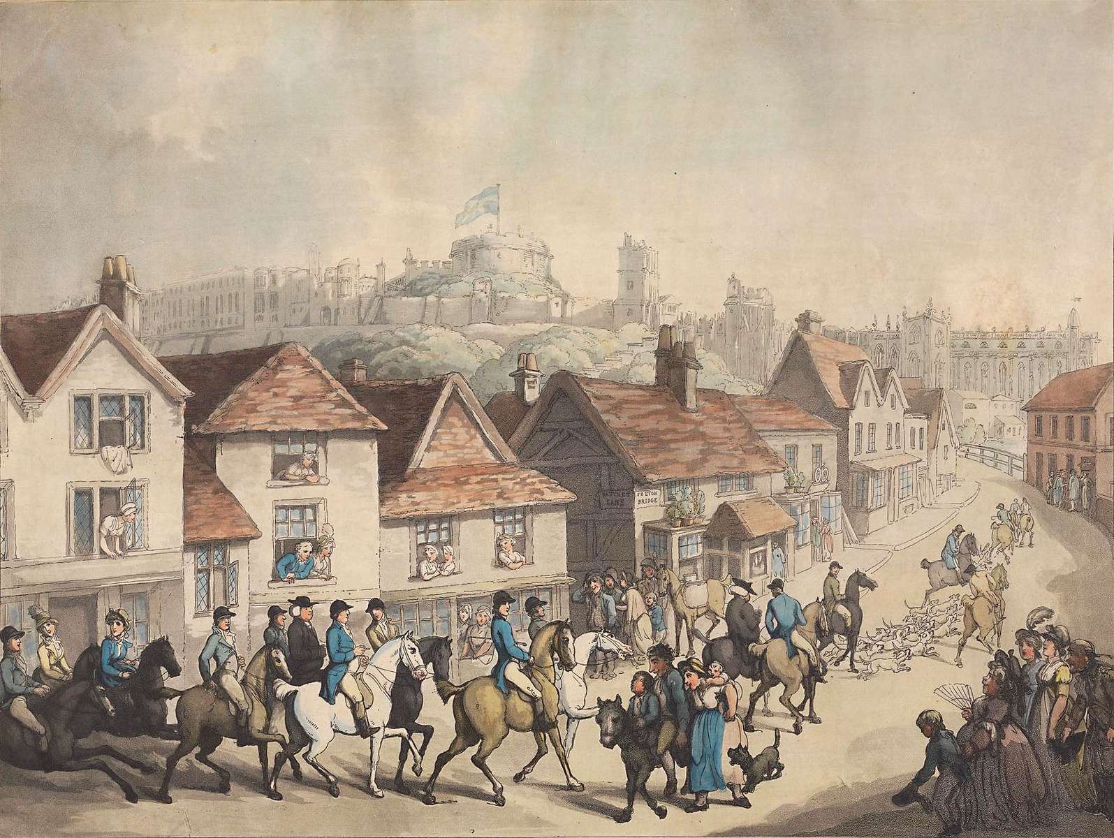 Rowlandson T -1801- hunting returner online puzzle