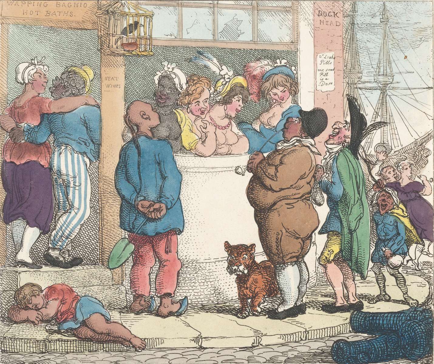 Rowlandson T -1807- Long live love jigsaw puzzle online