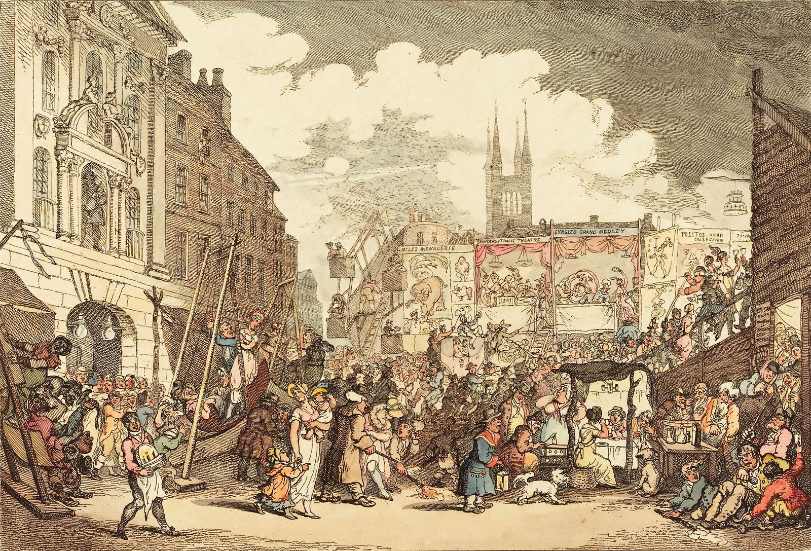 Rowlandson T -1808- Driekoningen legpuzzel online