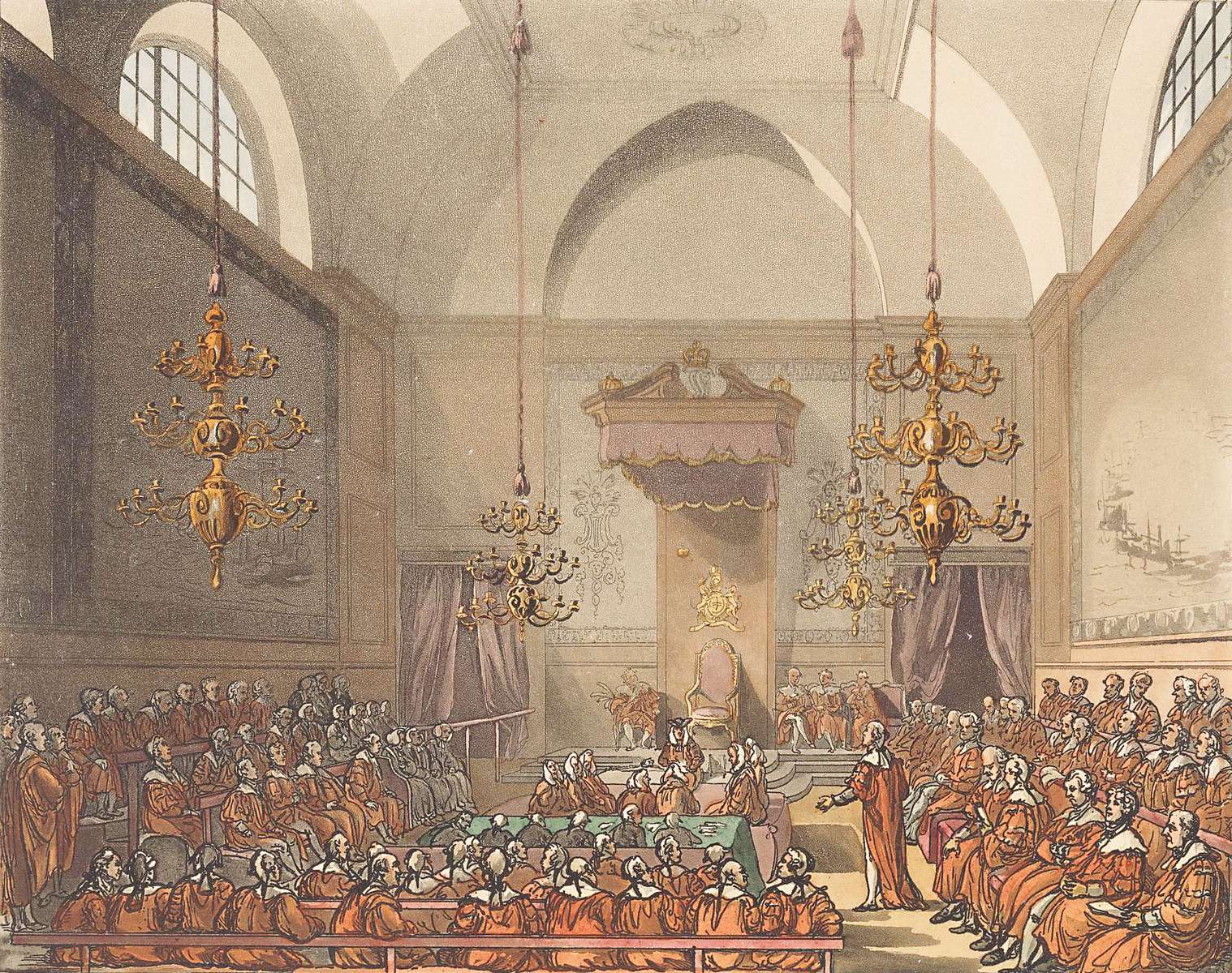 Rowlandson T -1809- Hogerhuis online puzzel