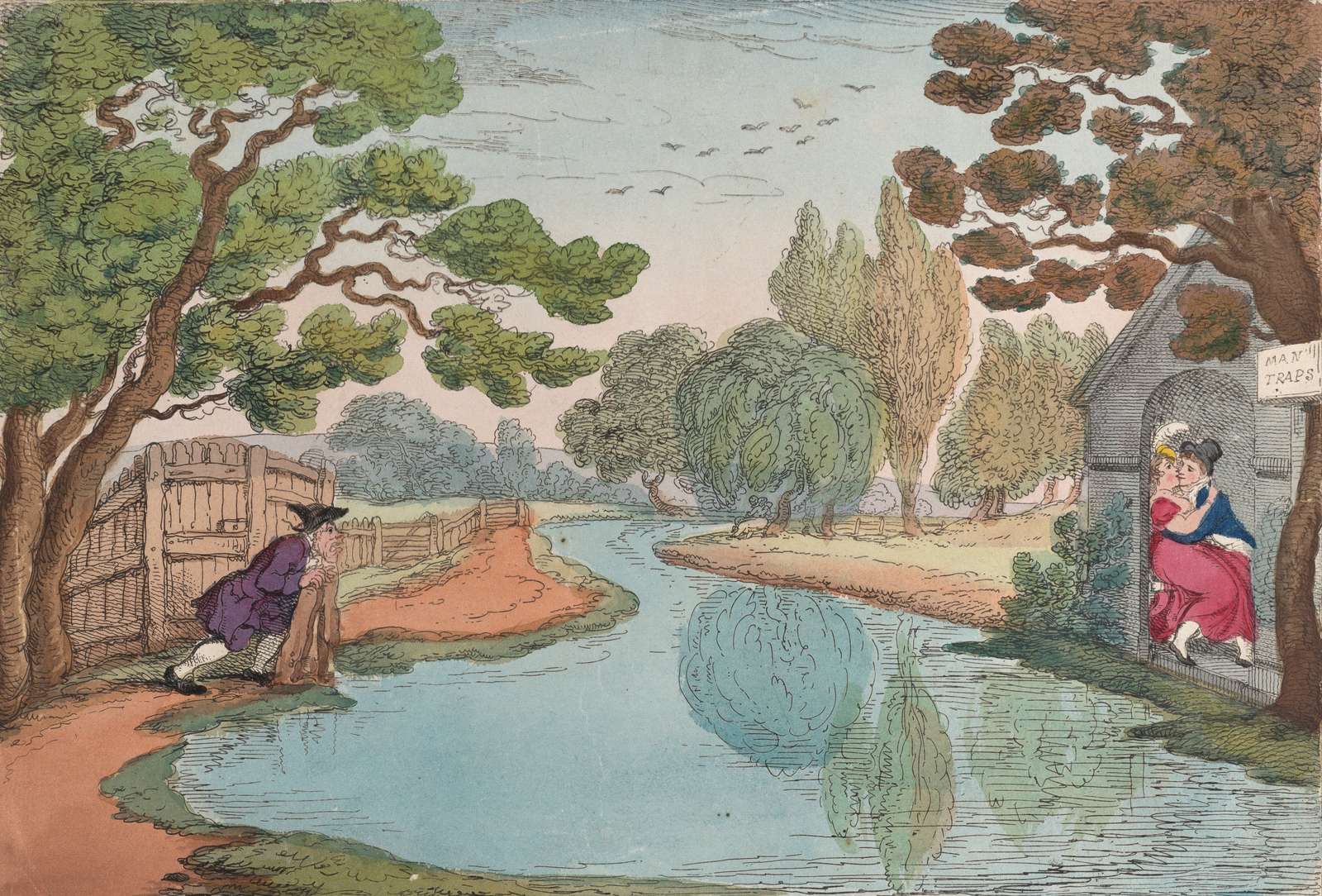 Rowlandson T -1811- Sport rurali-2 puzzle online