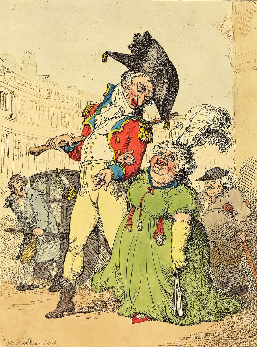 Rowlandson T -1812- Il cacciatore di fortuna di successo puzzle online