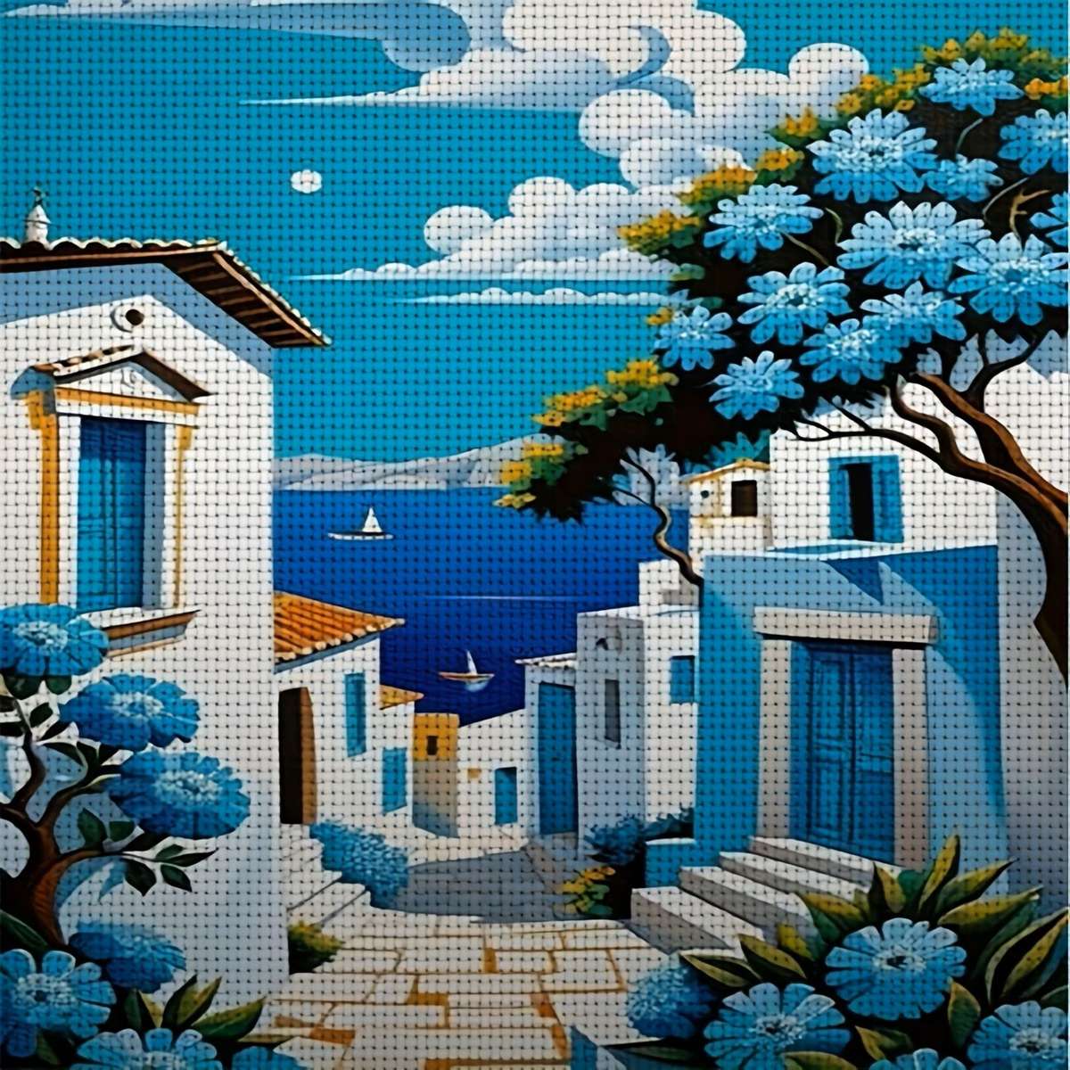 seaside town online puzzle