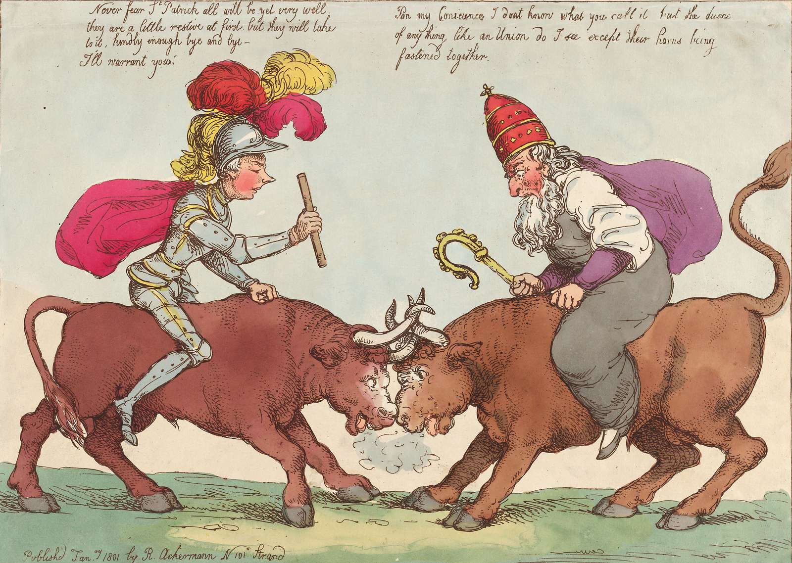 Rowlandson T -1801- L'Unione puzzle online