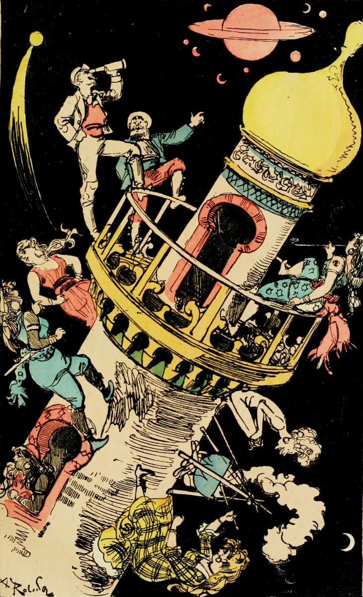 Robida A -1879- Saturnin Farandoul-5 online puzzel