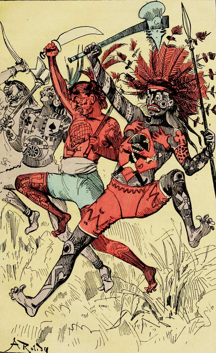 Robida A -1879- Saturnin Farandoul-15 legpuzzel online