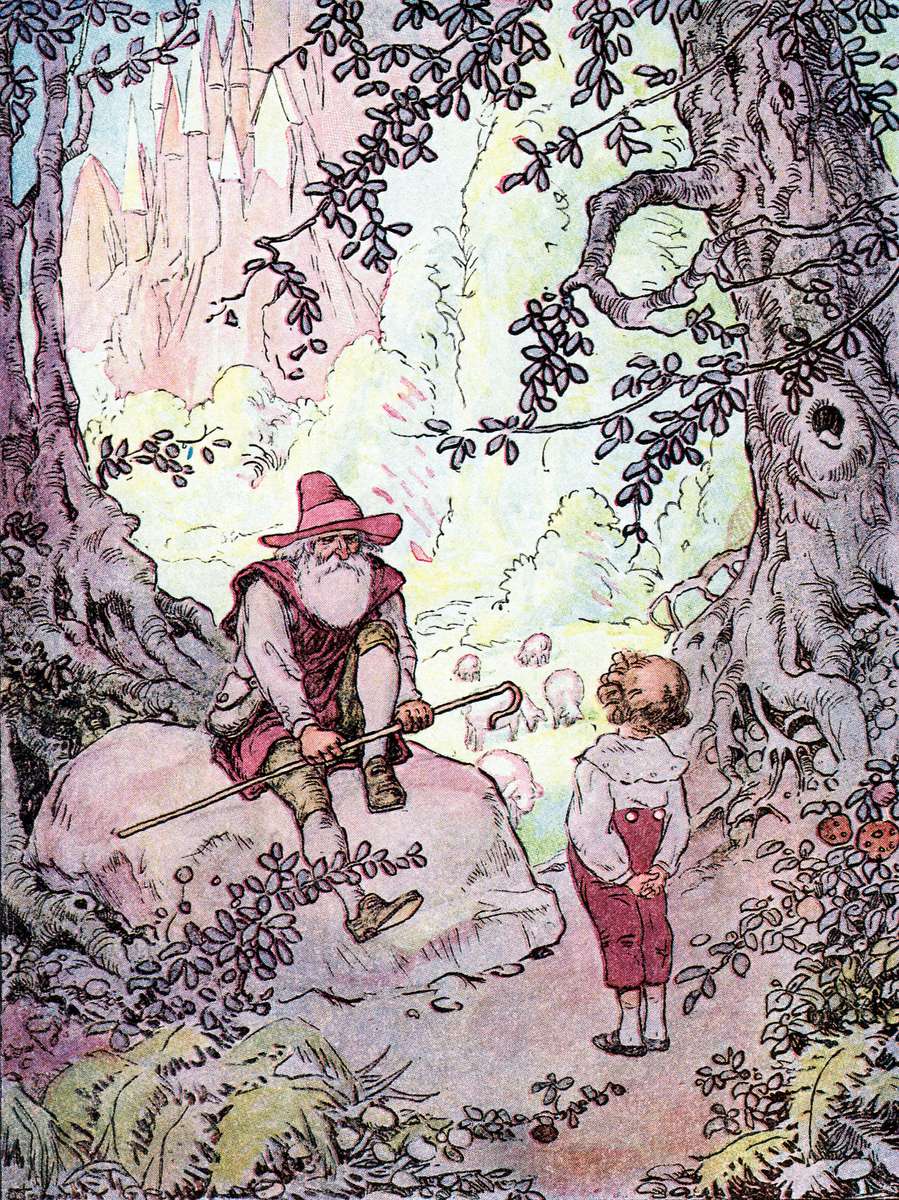 Gruelle, J -1919- Het pad naar sprookjesland legpuzzel online