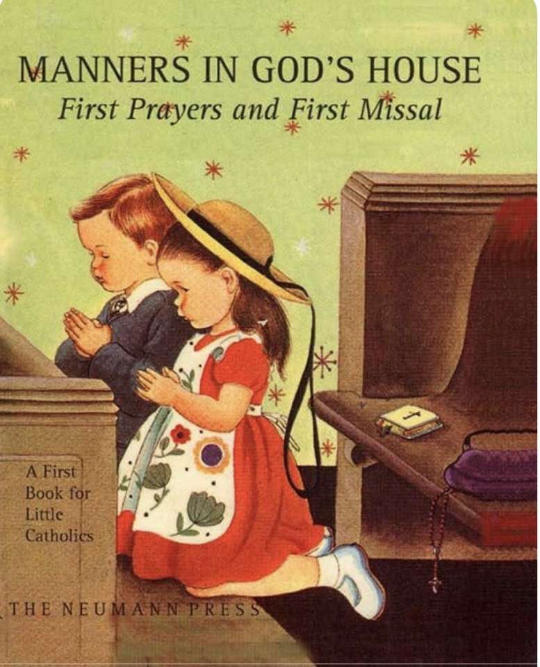 Due angioletti in chiesa tramano guai. puzzle online