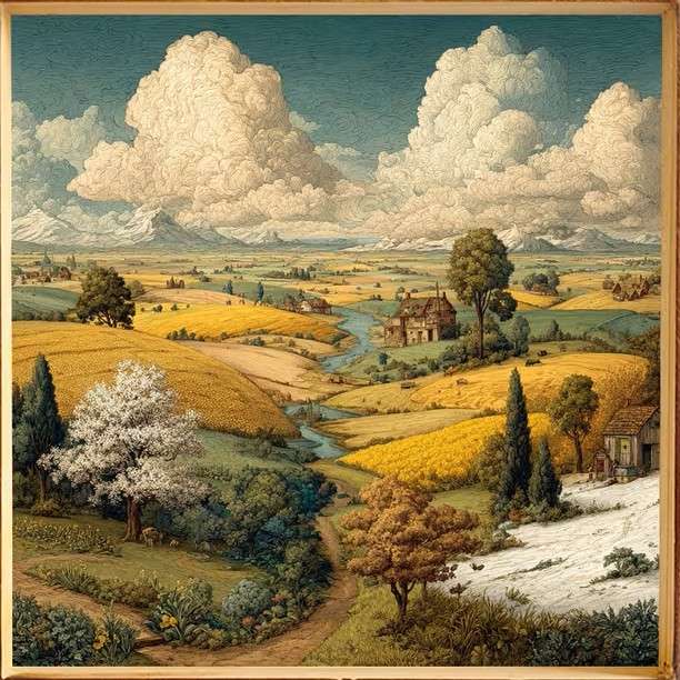 paesaggio idilliaco puzzle online