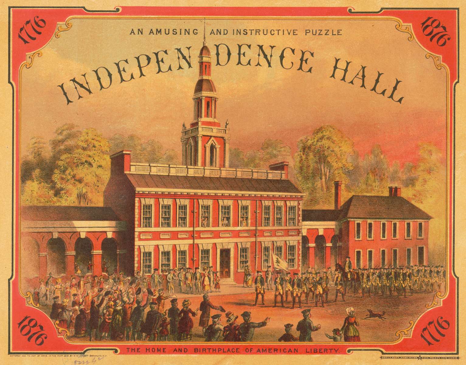 Anonimo -1878- Sala dell'Indipendenza puzzle online