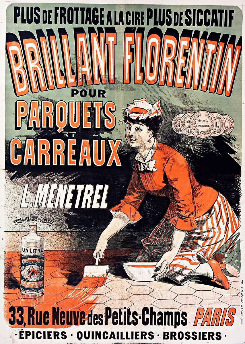Chéret J -1875- Brilliant Florentin pour Parquets puzzle online