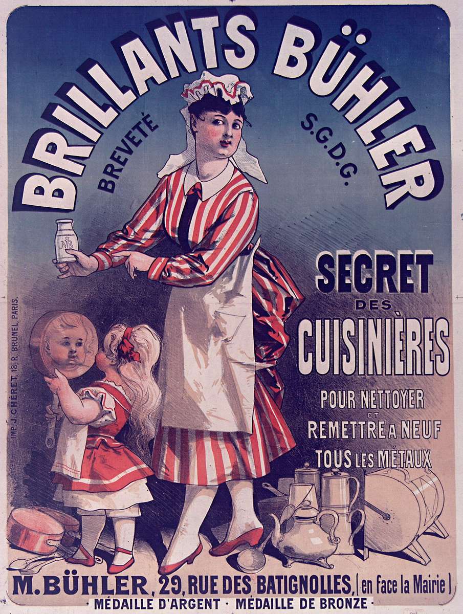 Chéret J -1875- Brillants Bühler puzzle online