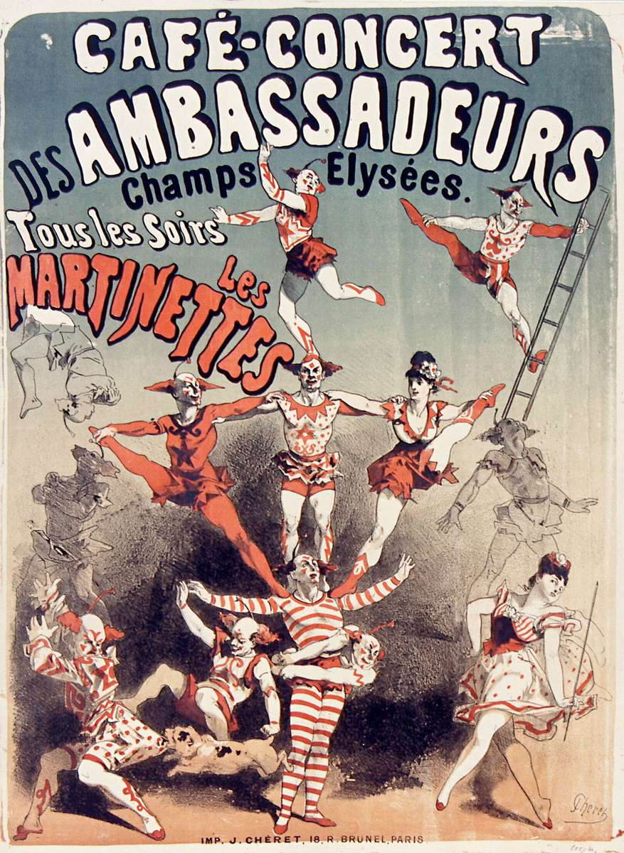Chéret J -1875- Café Concert - Les Martinettes puzzle online