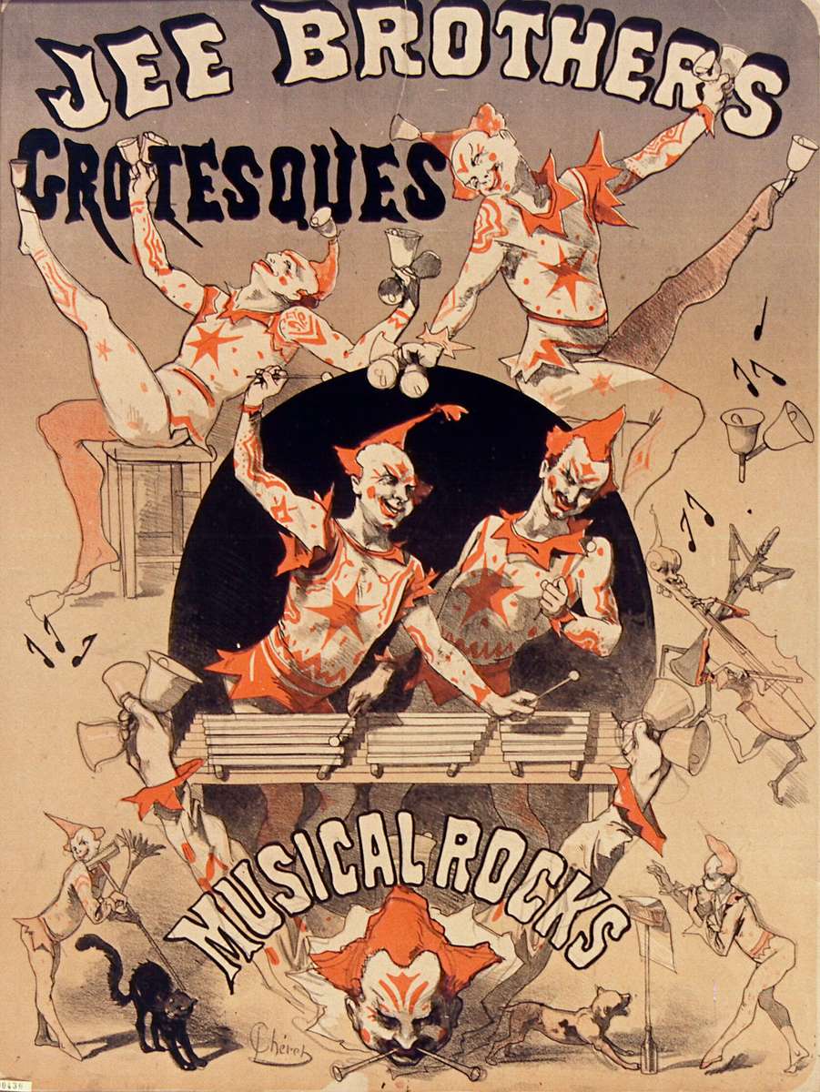 Chéret J -1876- Jee Brothers Grottesche puzzle online