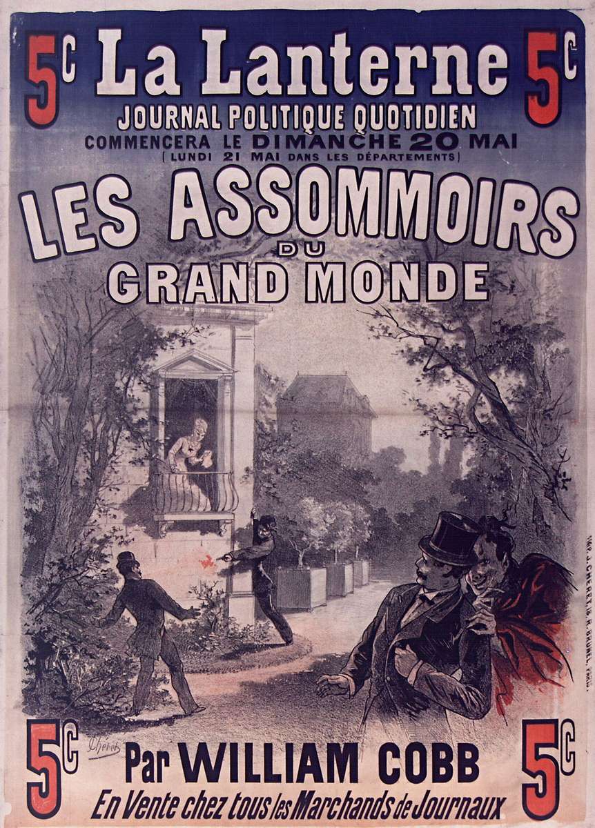 Chéret J -1877- La Lanterne - Journal Politique puzzle online