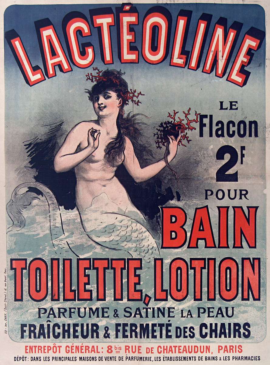 Chéret J -1881- Lactéoline - Pour Bain online puzzle
