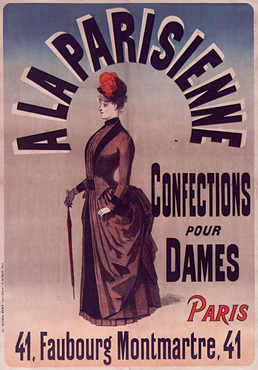 Chéret J -1886- A la Parisienne jigsaw puzzle online