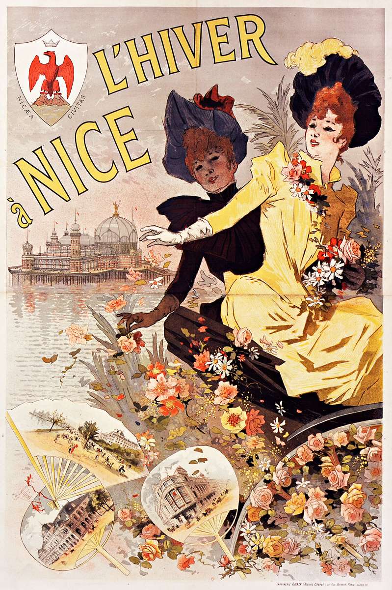 Chéret J -1890- L'Hiver à Nice online puzzle