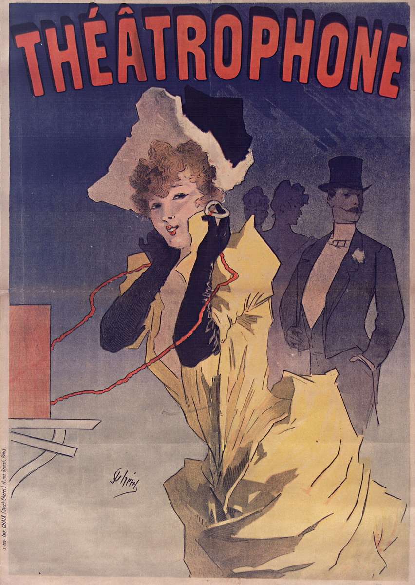 Chéret J -1890- Théatrophone puzzle online
