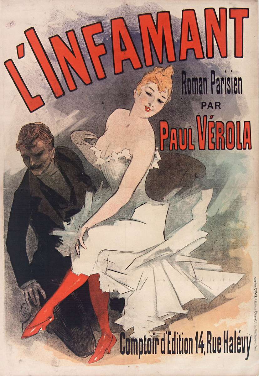 Chéret J -1891- L'Infamant puzzle online