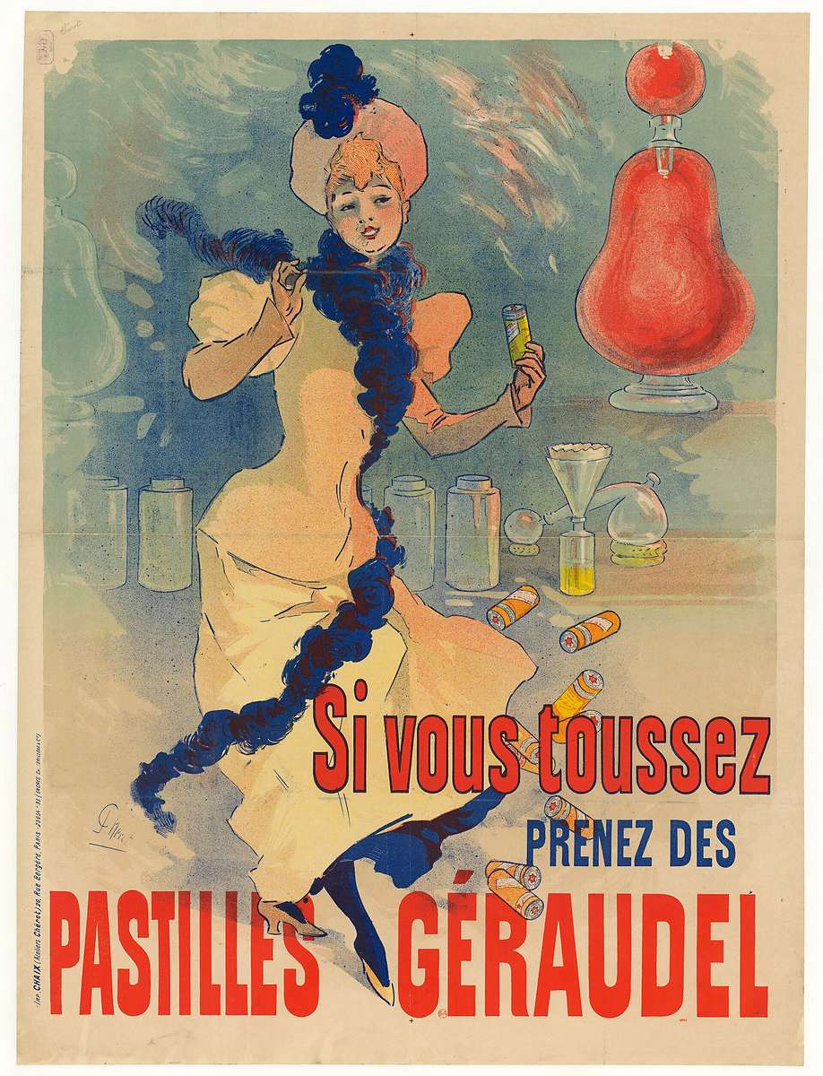 Chéret J -1893- Prenez des Pastille Géraudel puzzle online